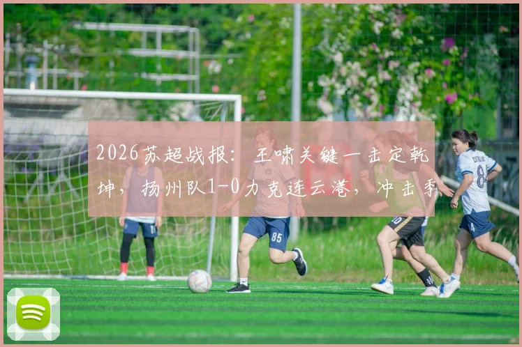 2026苏超战报：王啸关键一击定乾坤，扬州队1-0力克连云港，冲击季后赛形势分析